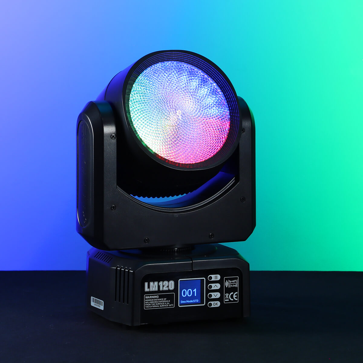 <tc>Betopper</tc> Projecteur DJ à tête mobile LM120 Demon's Eye 120 W