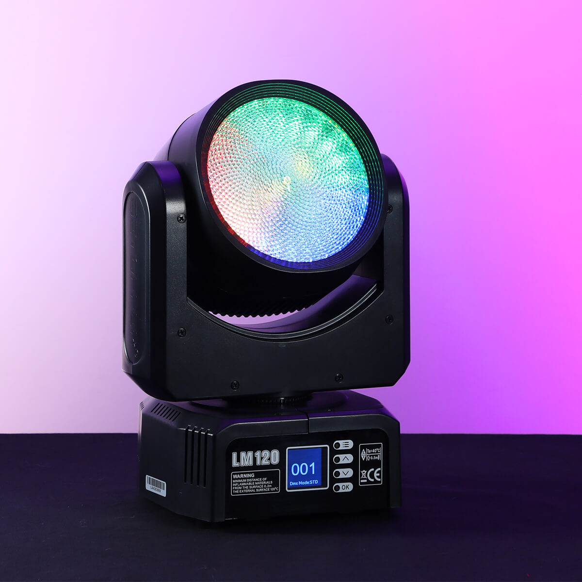 <tc>Betopper</tc> Projecteur DJ à tête mobile LM120 Demon's Eye 120 W