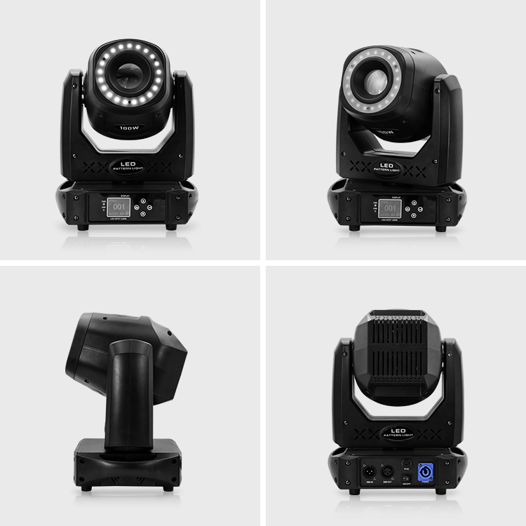 <tc>Betopper</tc> LS105 100W Spotlight Gobo a testa mobile
