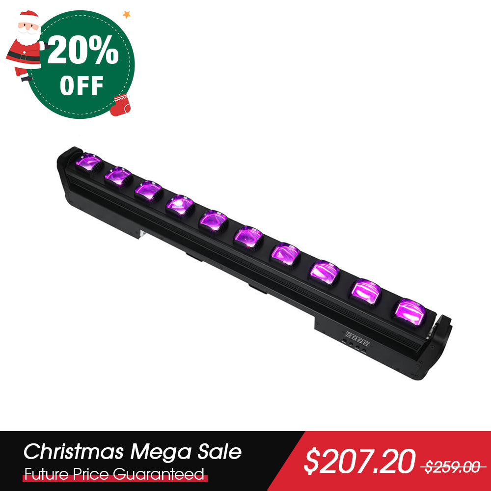 Betopper L1015 10x15w RGBW Moving Beam LED Light Bar