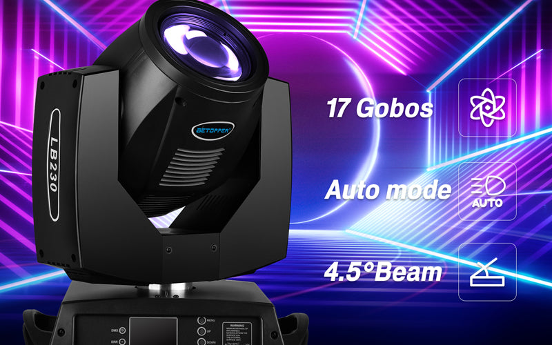 Unleash the Potential of Your Stage with the Betopper Stage 7R 230W Beam Light