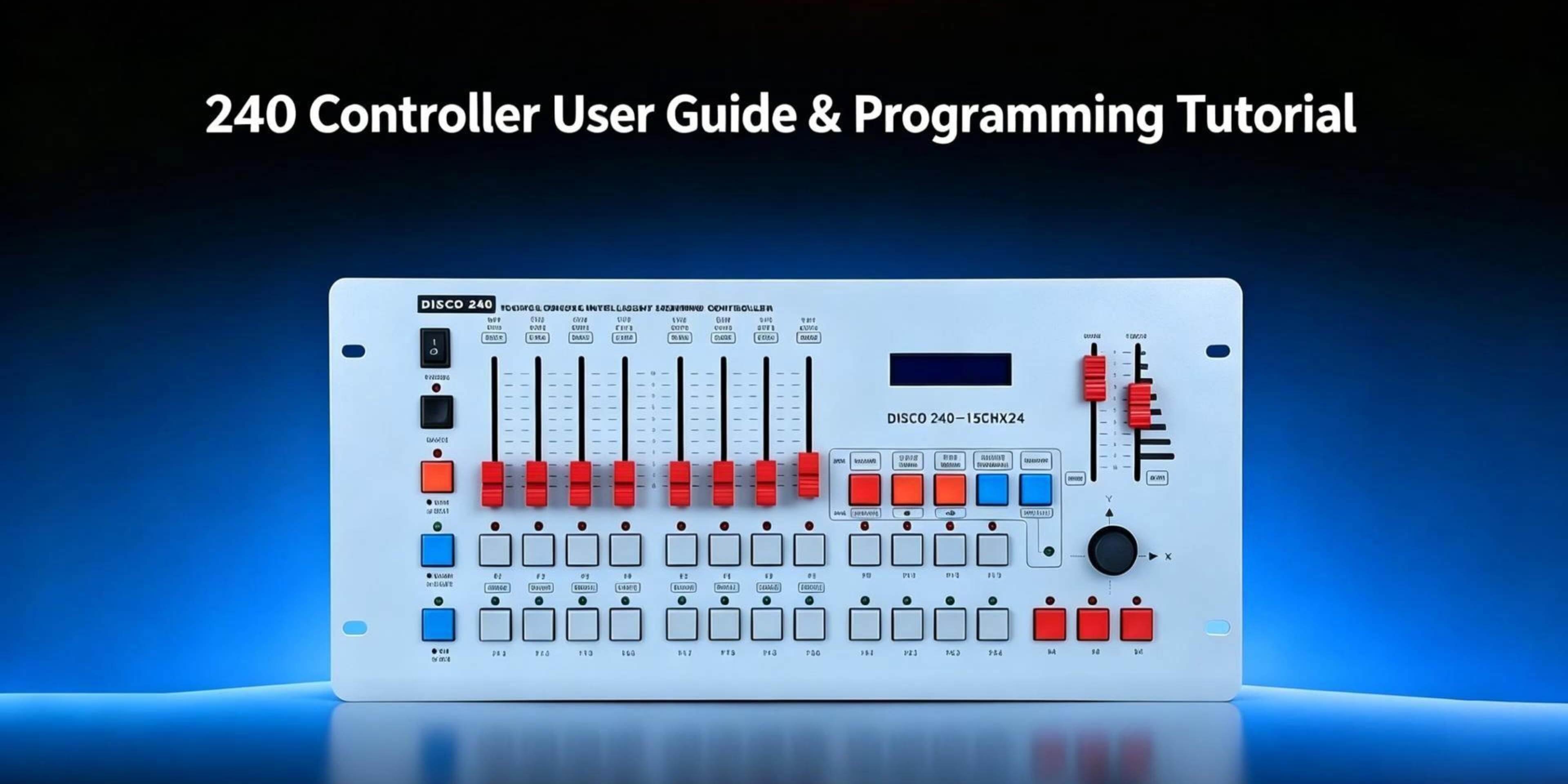 How to Use a DMX Console 240 with Stage Lights: Betopper Setup Guide