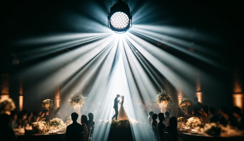 Enhancing Wedding Atmosphere with LED Par Can Lighting