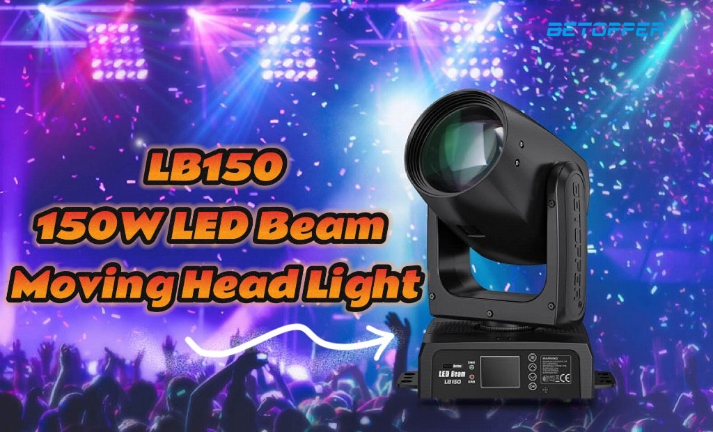 LB150 — Betopper moving head lights have new products!