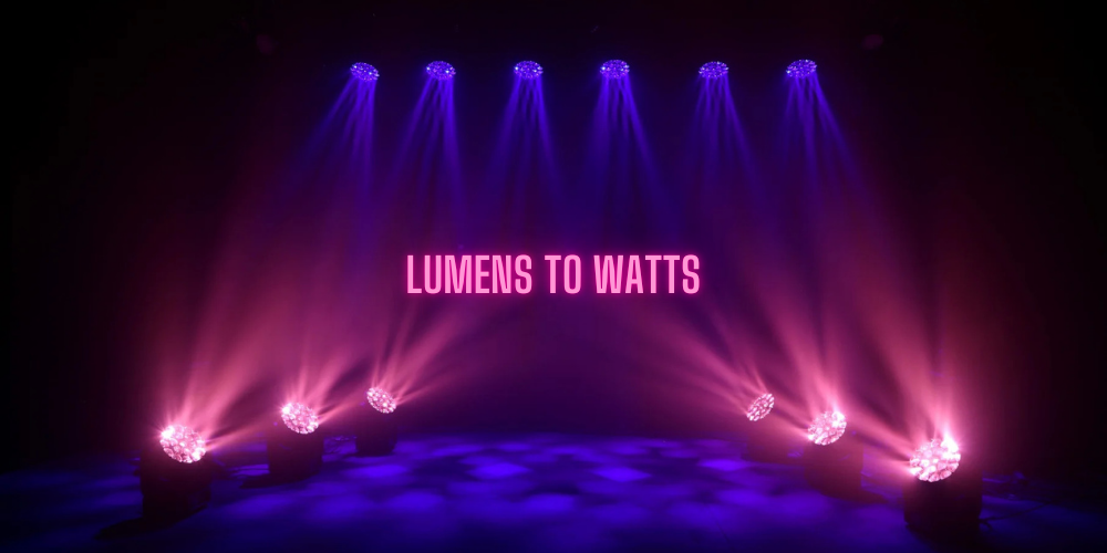 Lumens to Watts Conversion Calculator