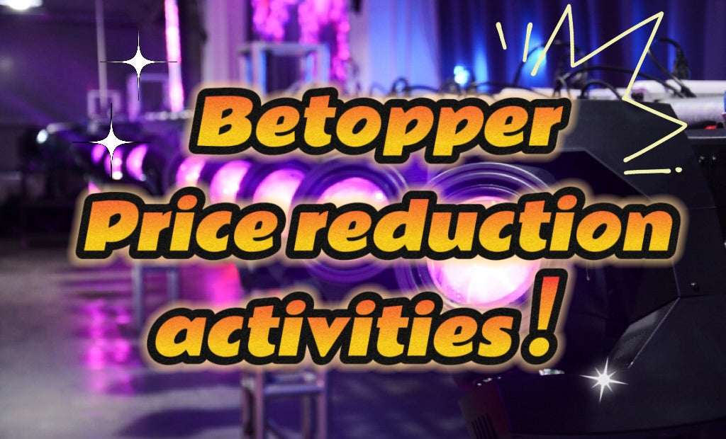 Get price drops on hot items from Betopper Moving Head Lights!