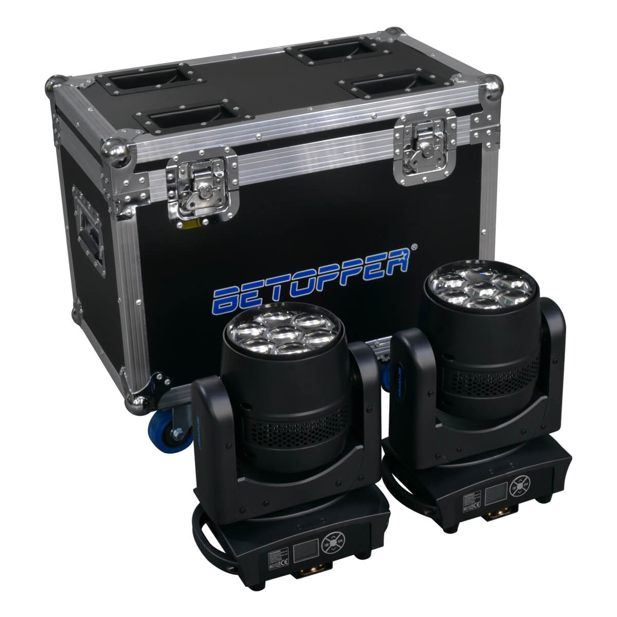 Betopper LM0740 7x40W Wash&Zoom Moving Head Stage Light