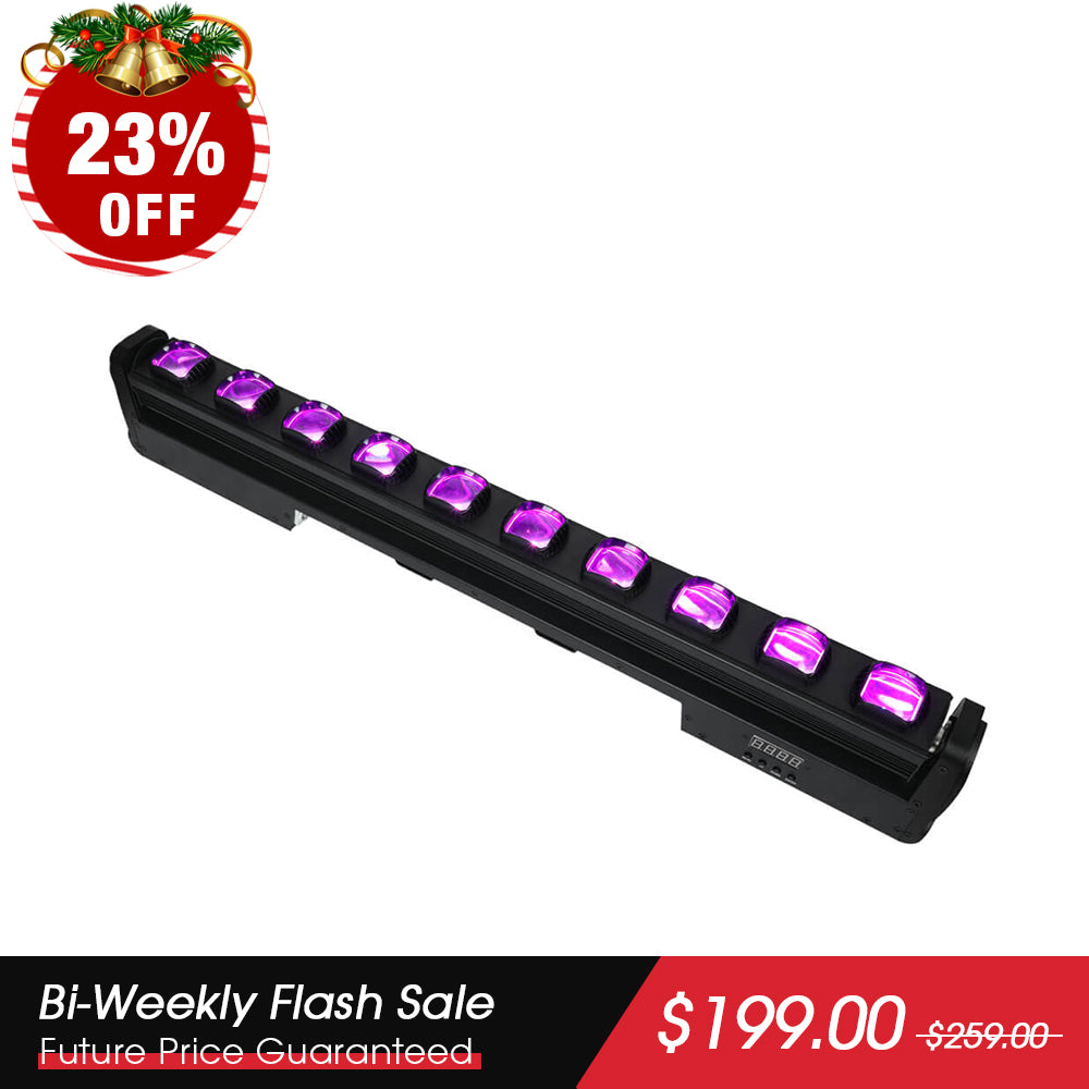 Betopper L1015 10x15w RGBW Moving Beam LED Light Bar