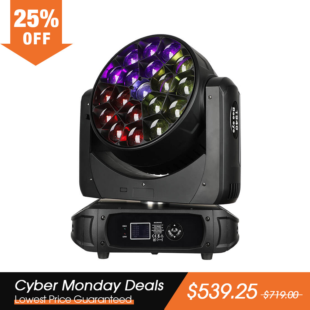 Betopper LM1940 19x40w Moving Head with Pixel Mapping