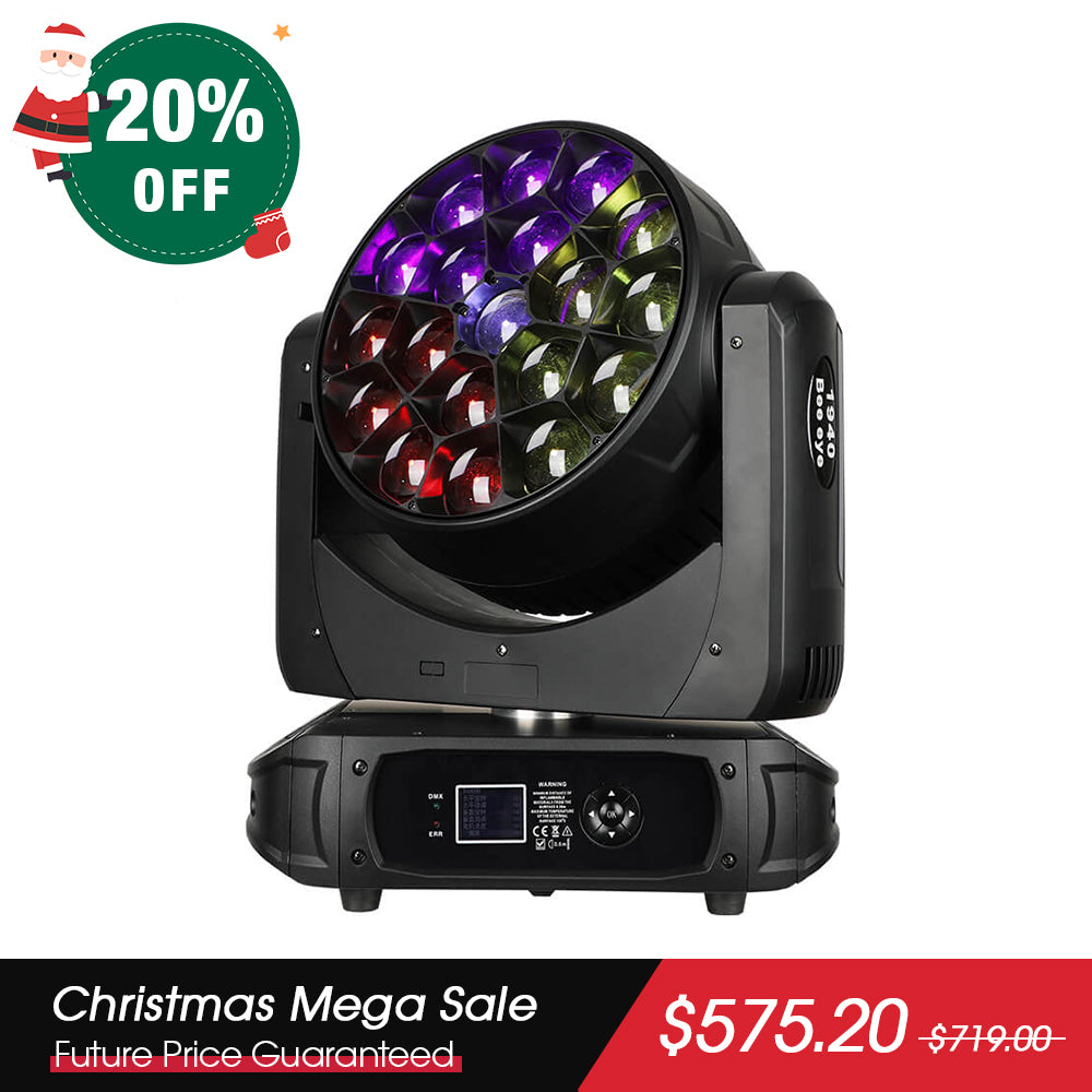 Betopper LM1940 19x40w Moving Head with Pixel Mapping