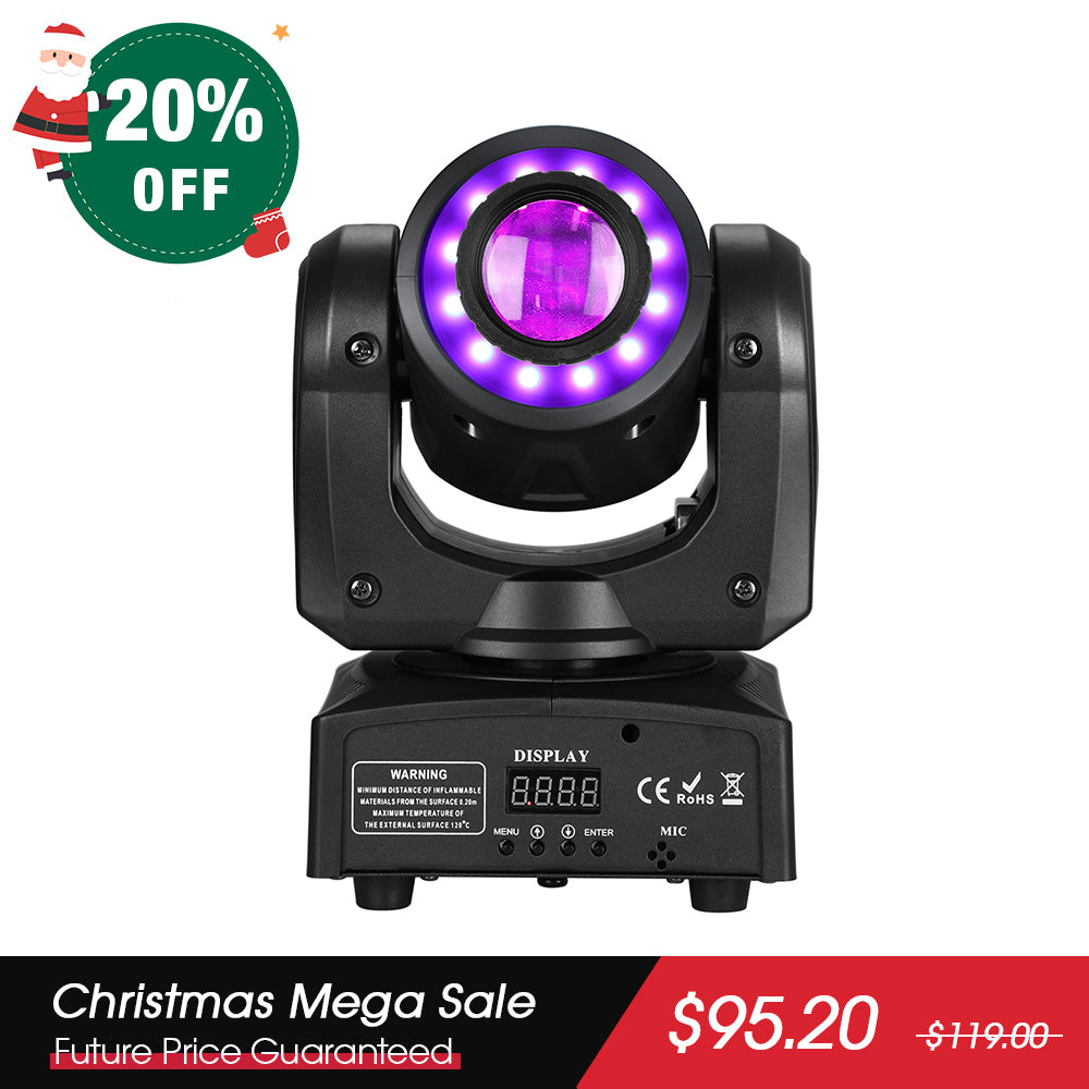 Betopper LS35 30w Moving Head Spotlight with Ring Effect