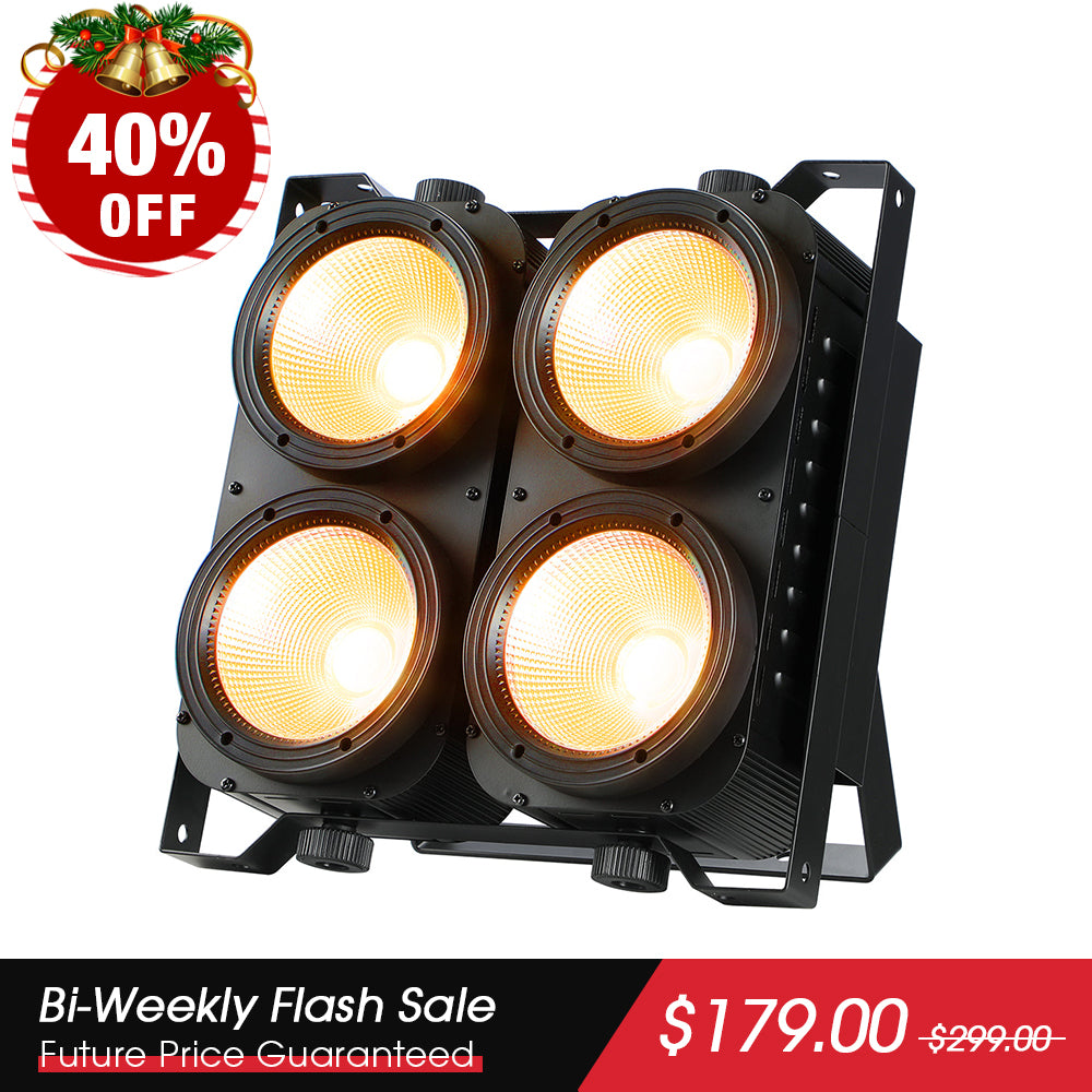 Betopper LC500 4x100w Amber/CW High CRI COB Blinder Light