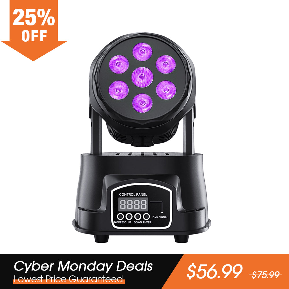 Betopper LM70S 7x8w Mini Moving Head Stage Light