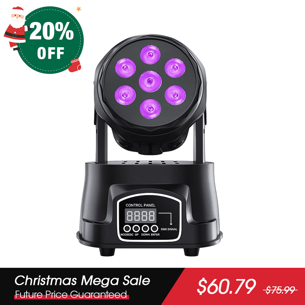 Betopper LM70S 7x8w Mini Moving Head Stage Light