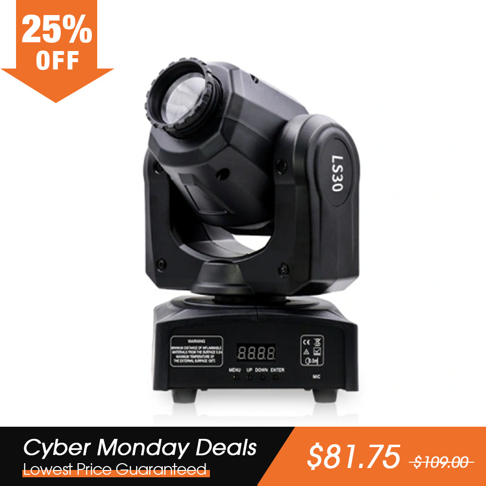 <tc>Betopper</tc> LS30 30W LEDミニムービングヘッドステージライト