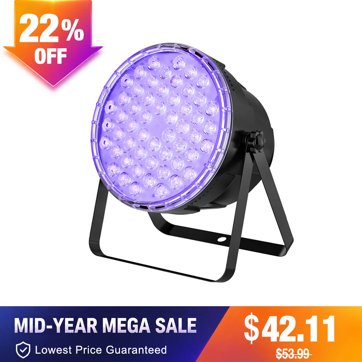 Betopper LPC017 54x3W RGB 3-in-1 Stage LED PAR Light