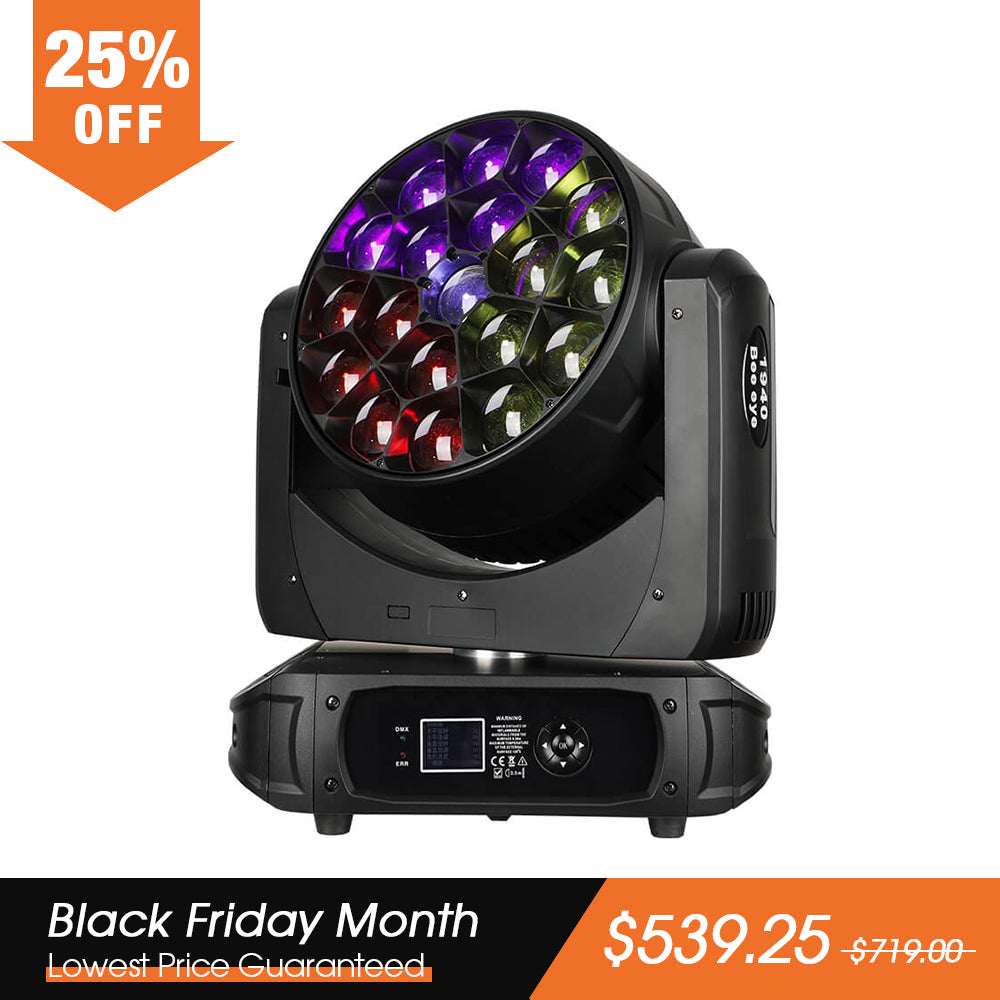 Betopper LM1940 19x40w Moving Head with Pixel Mapping