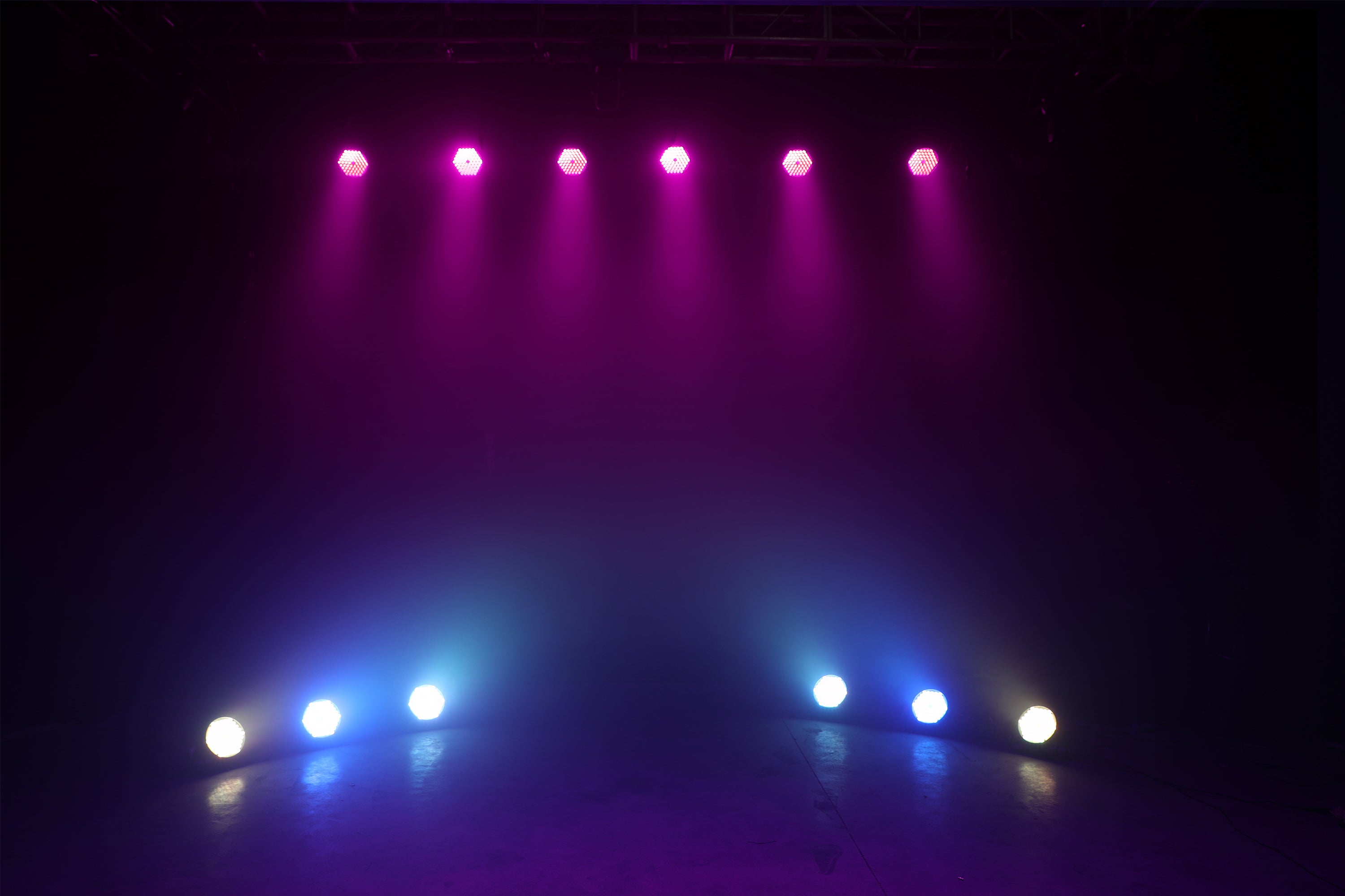 ラヴィページ【inst Pre-order】①③ Betopper LPC120 60x2W RGBW DJ Wedding PAR Lights (8Pcs)