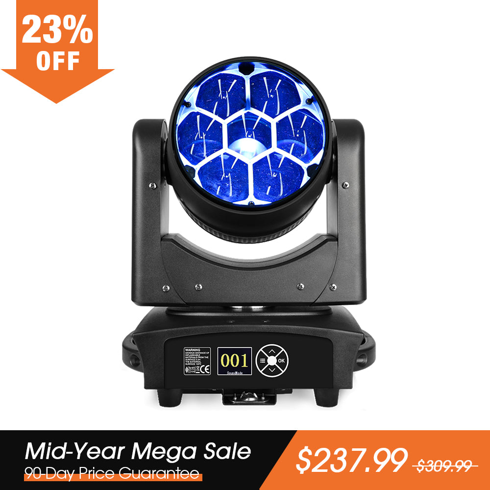Betopper LM0740 7x40w Wash Moving Head Stage Light