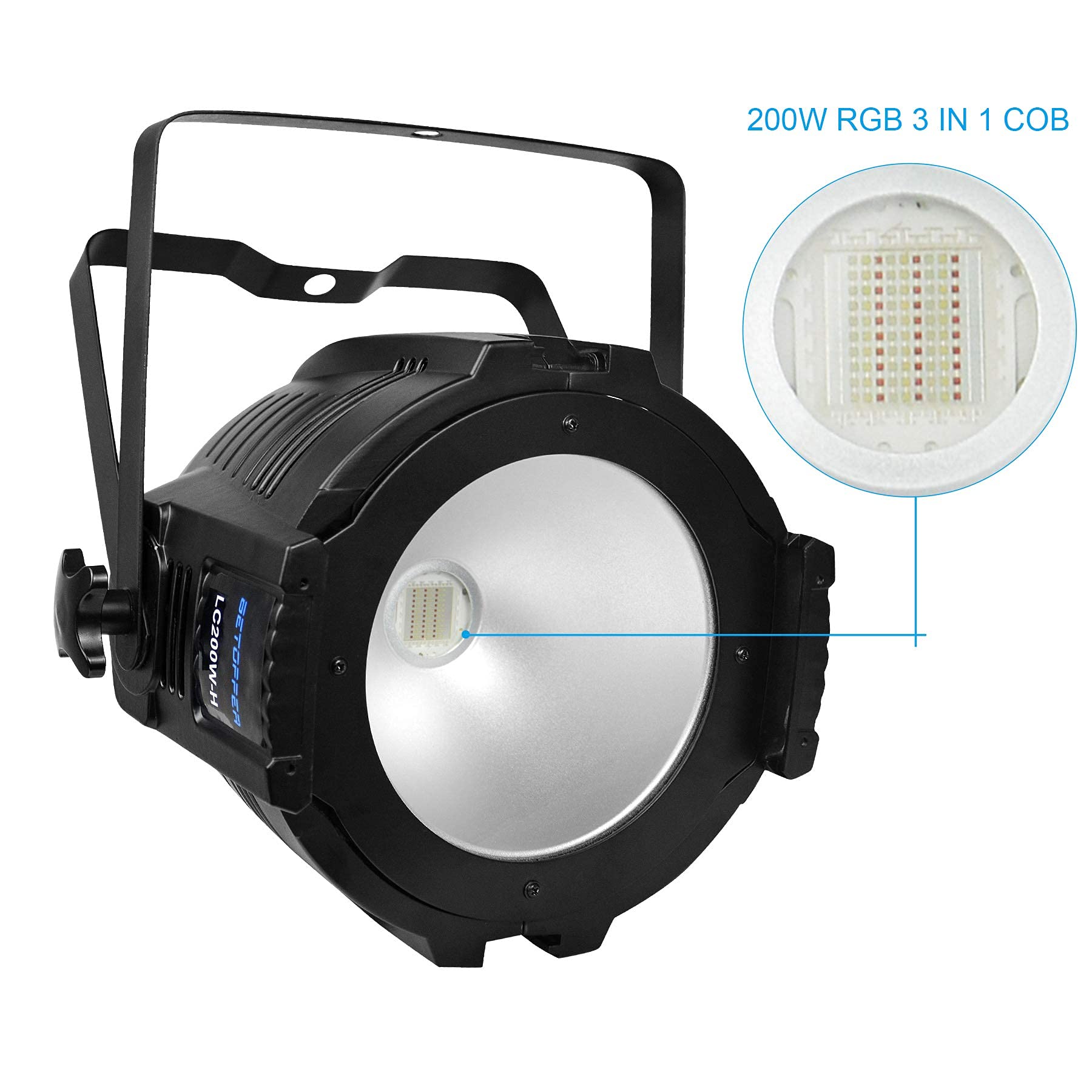 COB Light | Par Light | RGB COB LED | Betopper LC200W-H