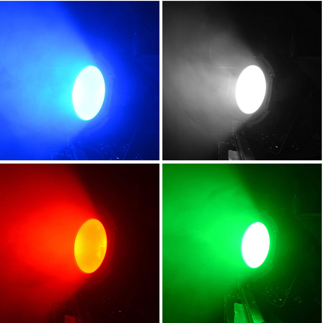 <transcy>Iluminación de lavado COB Par Light RGB 3 en 1 con conexión en cadena de 200 W (LC200W-H)</transcy>