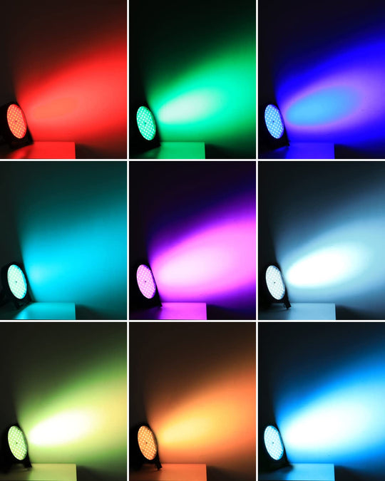 Betopper 60x1.5W 3-IN-1 RGB LED Par Light For Wedding DJ Club Disco
