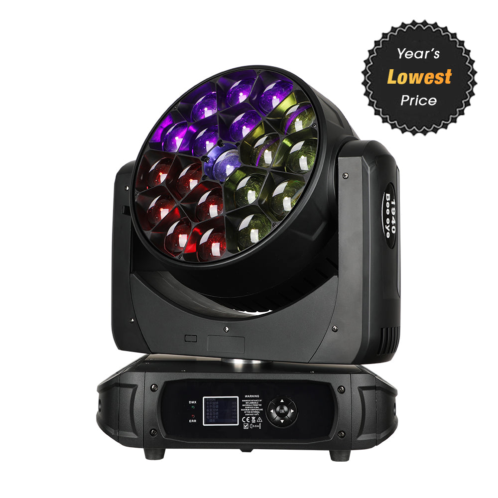 Betopper 19x40W RGBW 4-IN-1 Moving Head Light