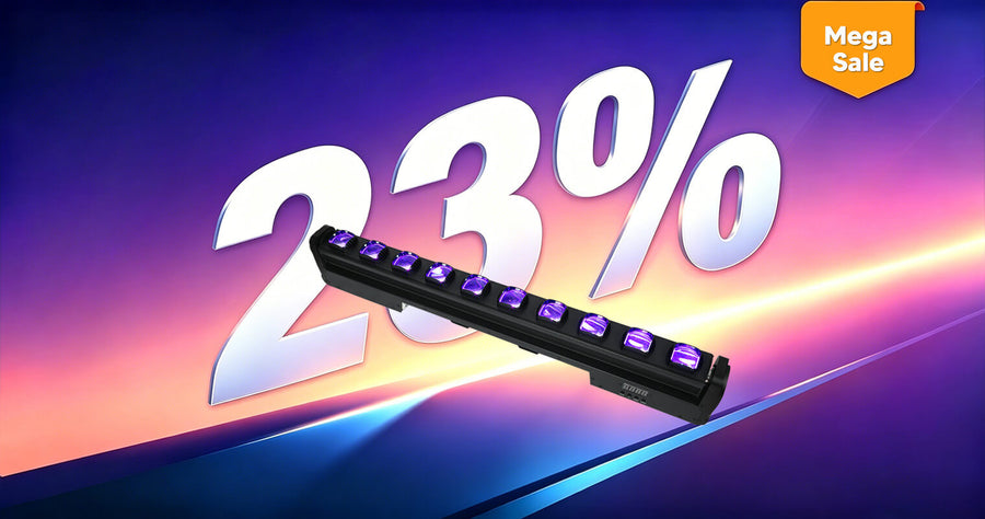 Betopper L1015 10x15w RGBW Moving Beam LED Light Bar