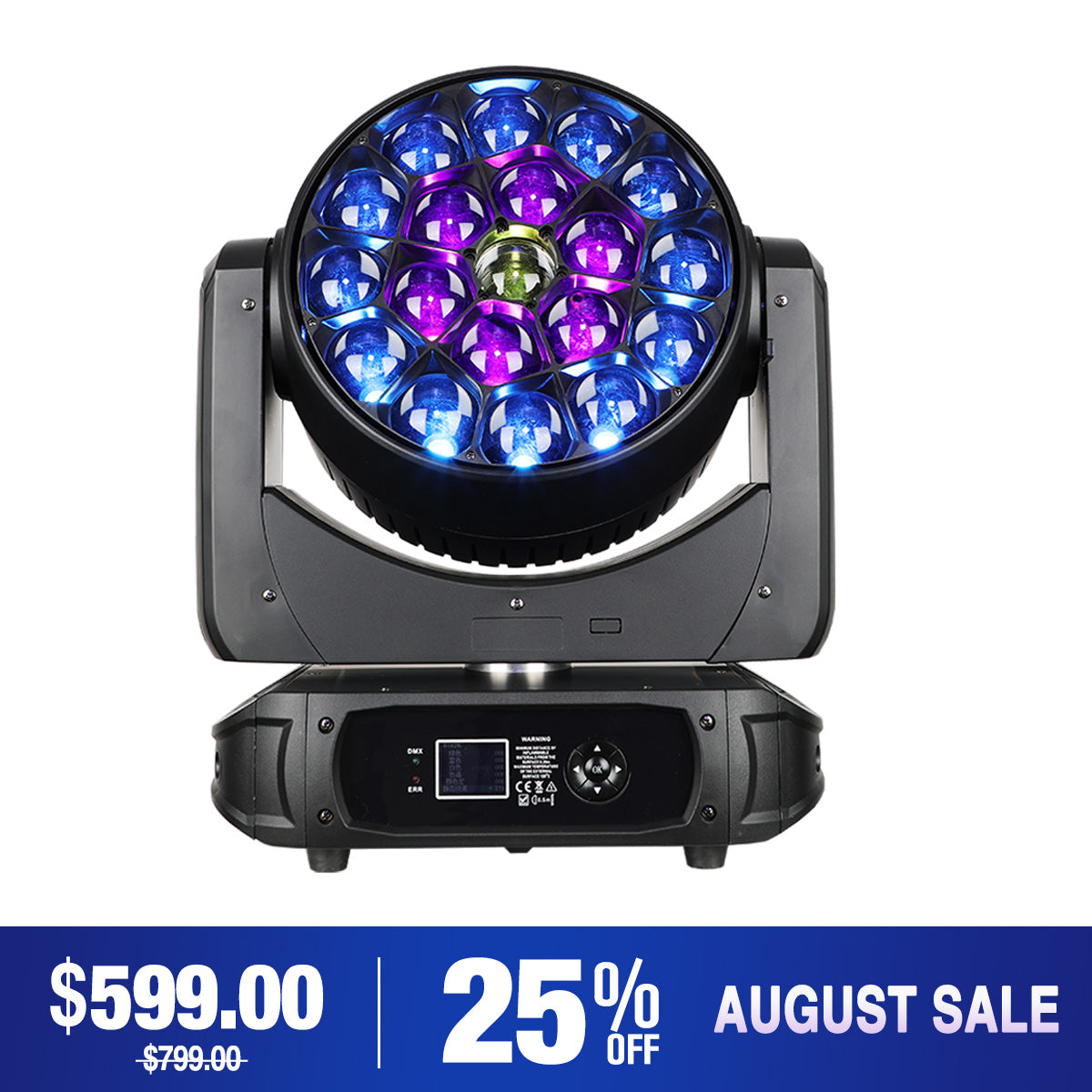 Betopper LM1940 19x40w Moving Head with Pixel Mapping