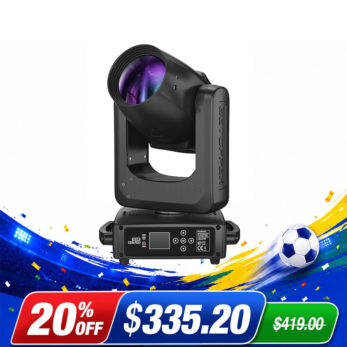 Betopper CLB260-O 9R 260w Pro Moving Head Beam Light