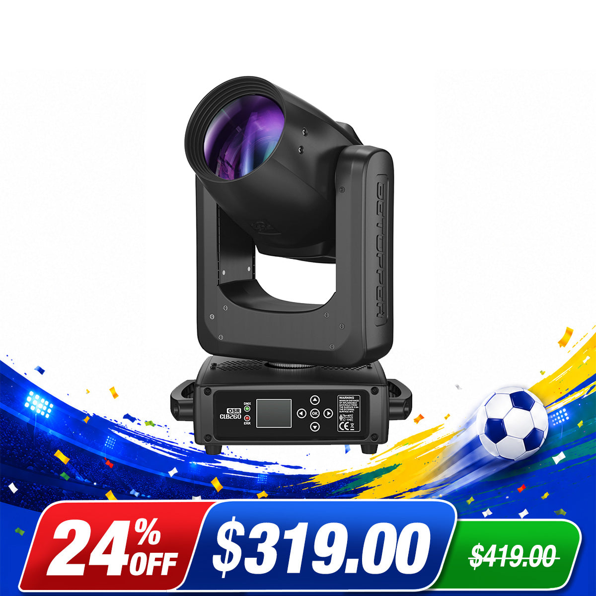Betopper CLB260-O 9R 260w Pro Moving Head Beam Light