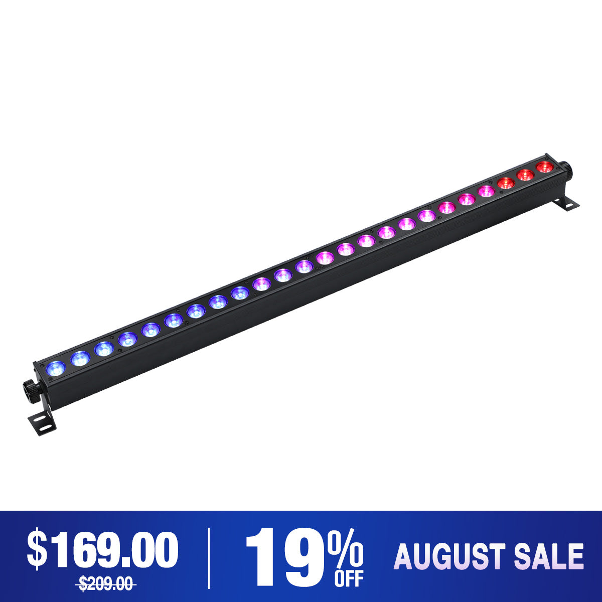 Betopper LW2418 RGBWA+UV Pixel Linear Wash Light