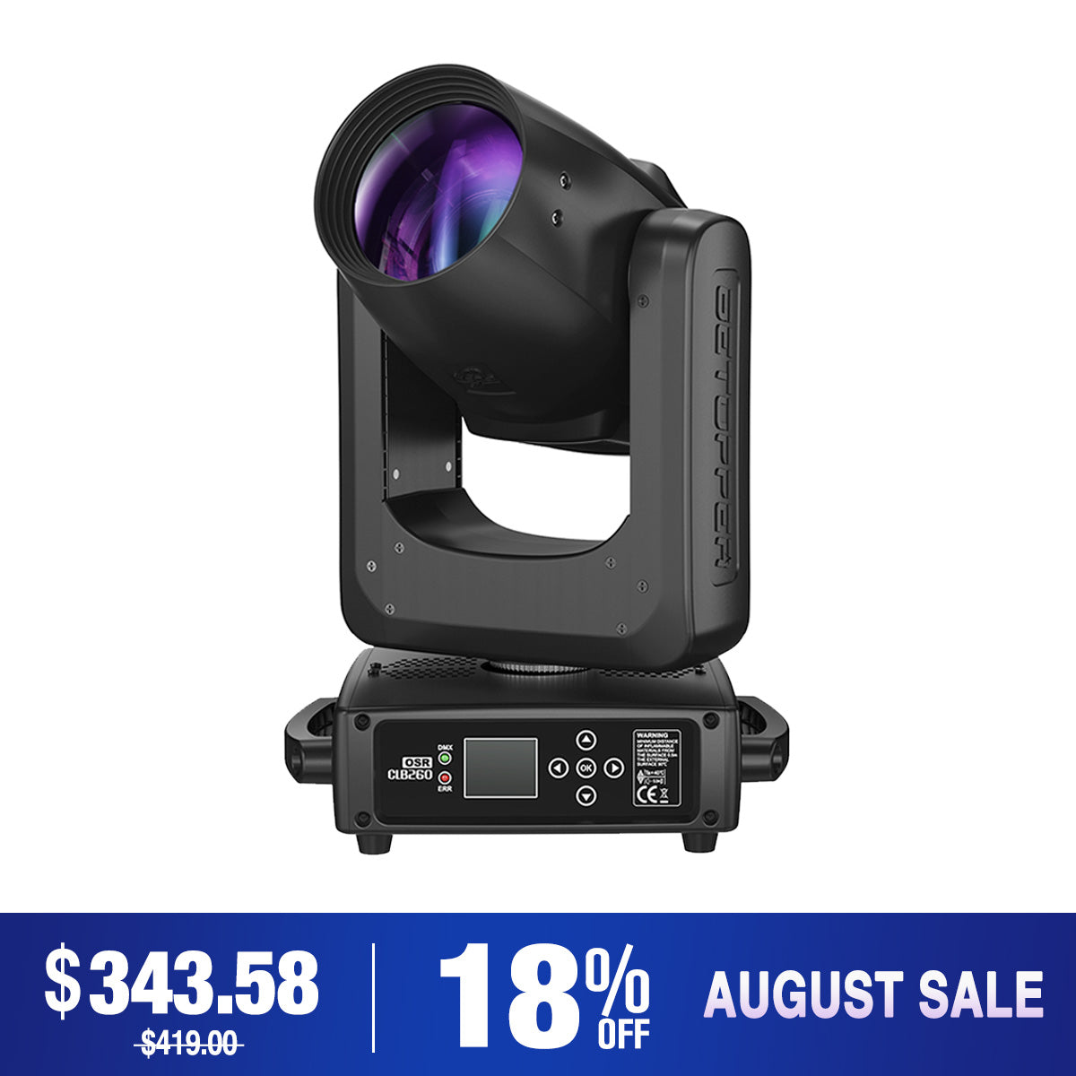 Betopper CLB260-O 9R 260w Pro Moving Head Beam Light