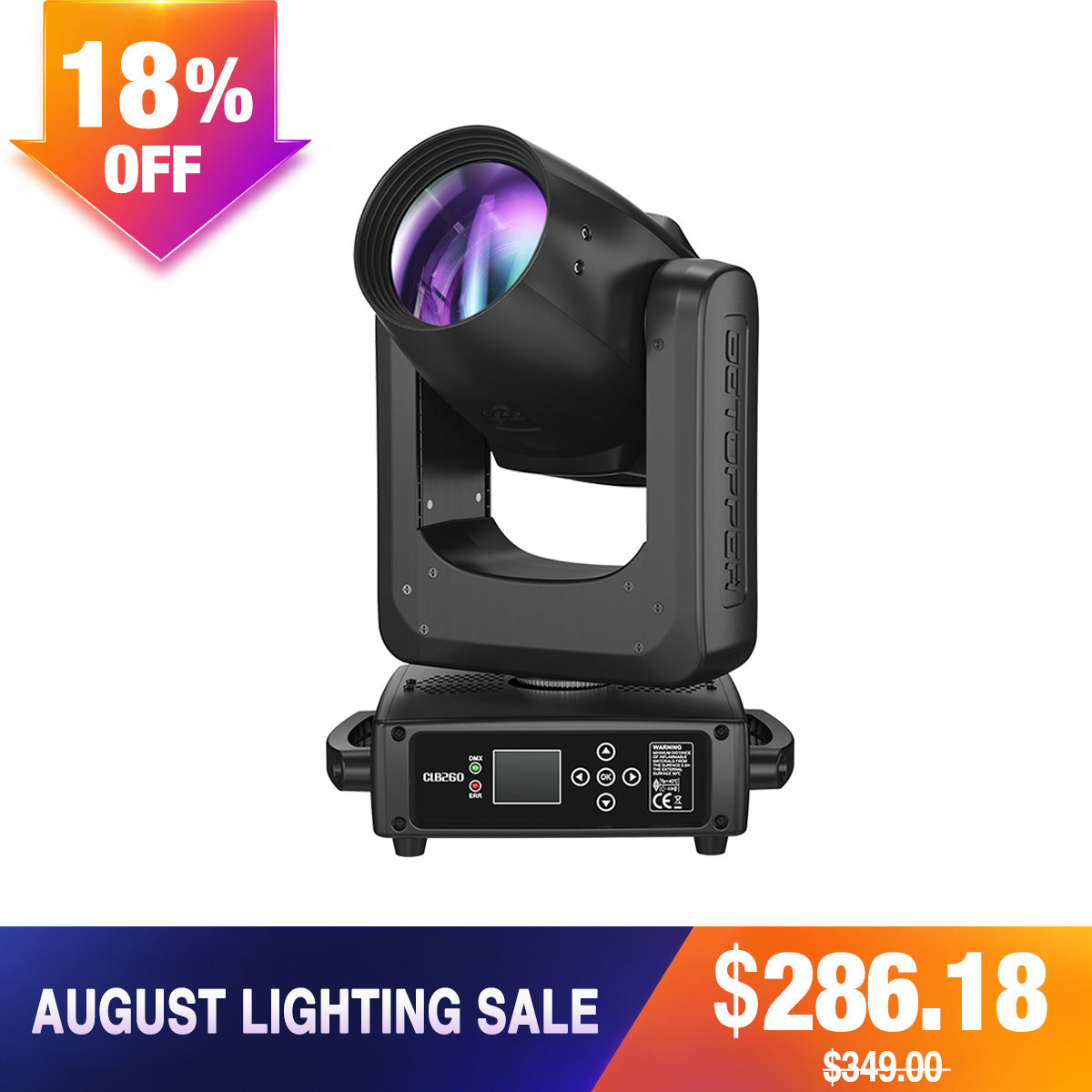 Betopper CLB260-O 9R 260w Pro Moving Head Beam Light