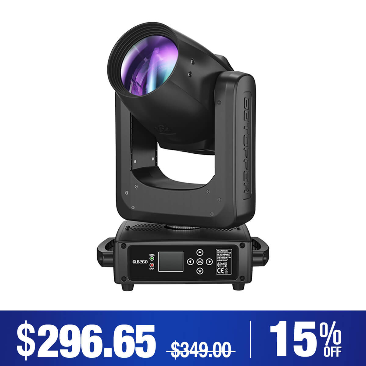 Betopper CLB260-O 9R 260W Pro Moving Head Beam Light