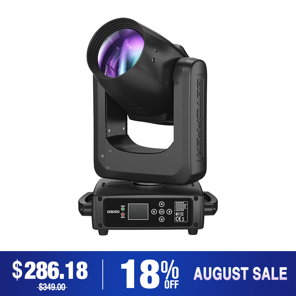Betopper CLB260-O 9R 260w Pro Moving Head Beam Light