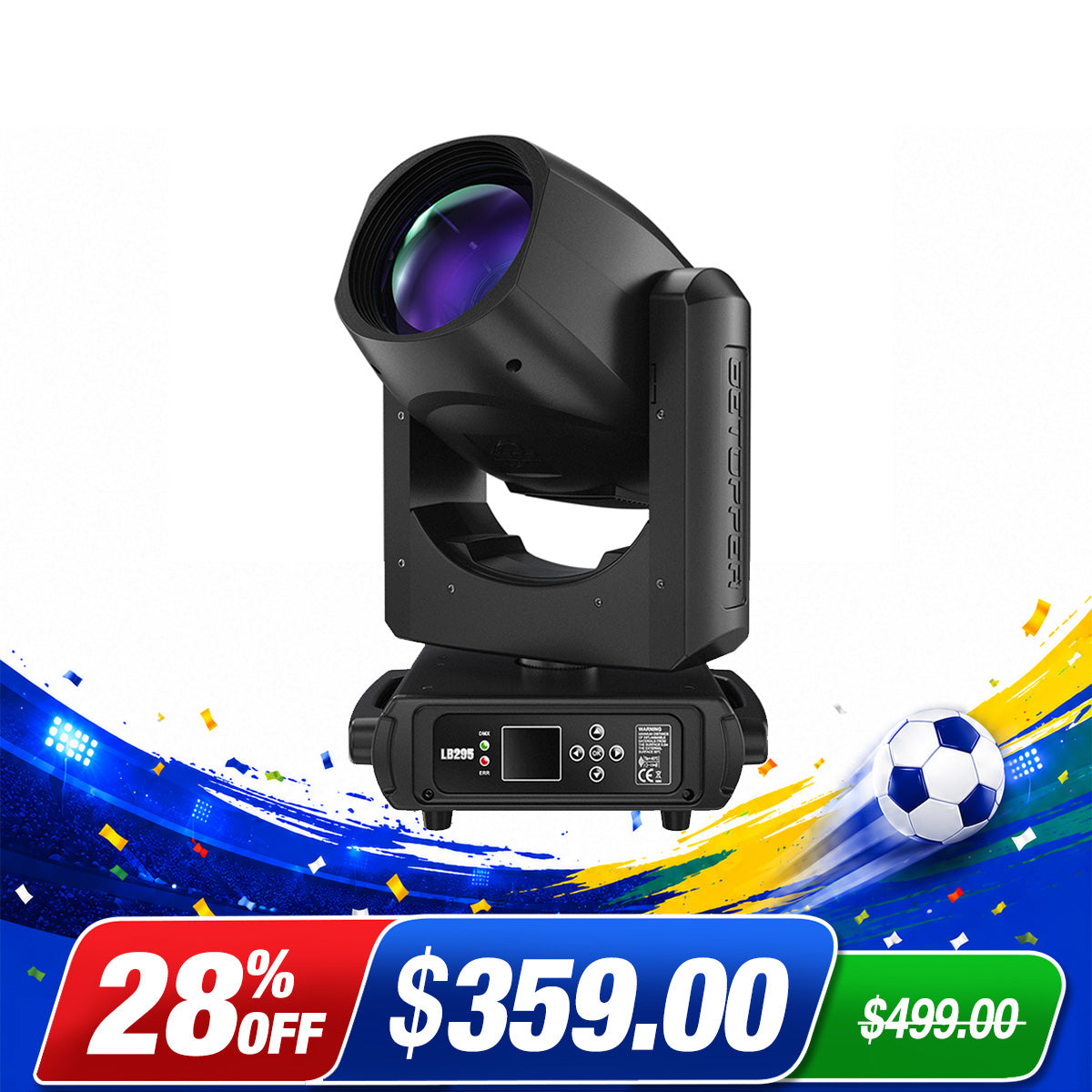 Betopper LB295 295w Pro Moving Head Beam Light.