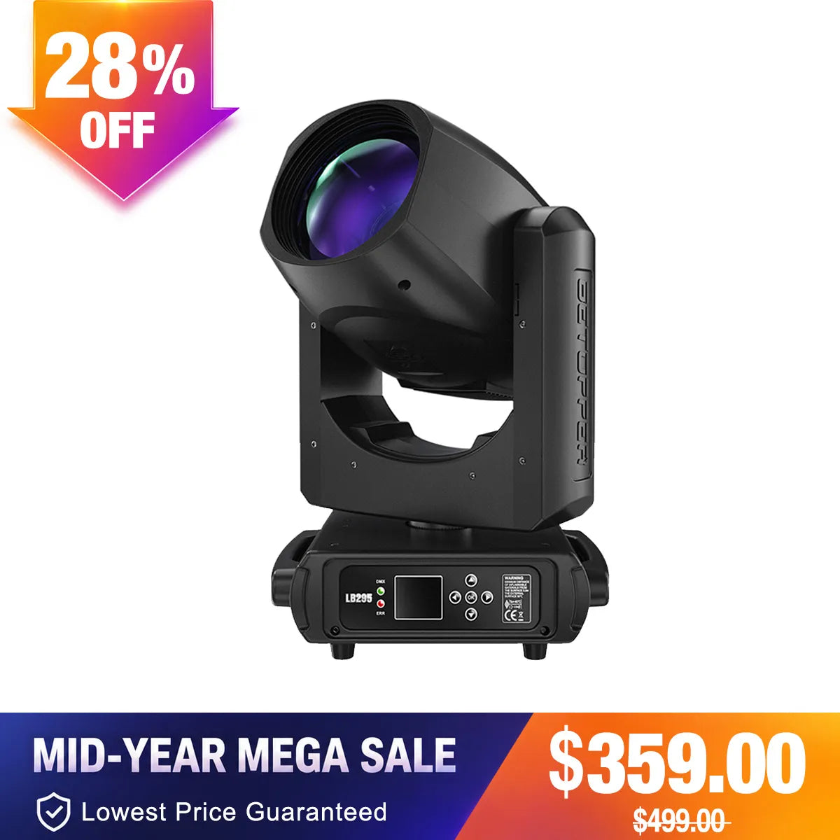 Betopper LB295 295w Pro Moving Head Beam Light.