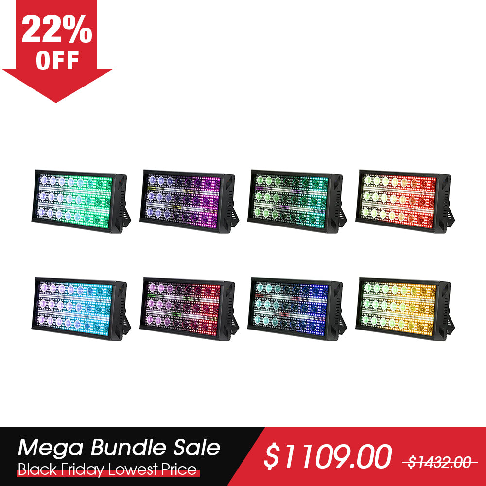 Betopper LF2405 300w Matrix beam Strobe Effect Lights (8pcs)