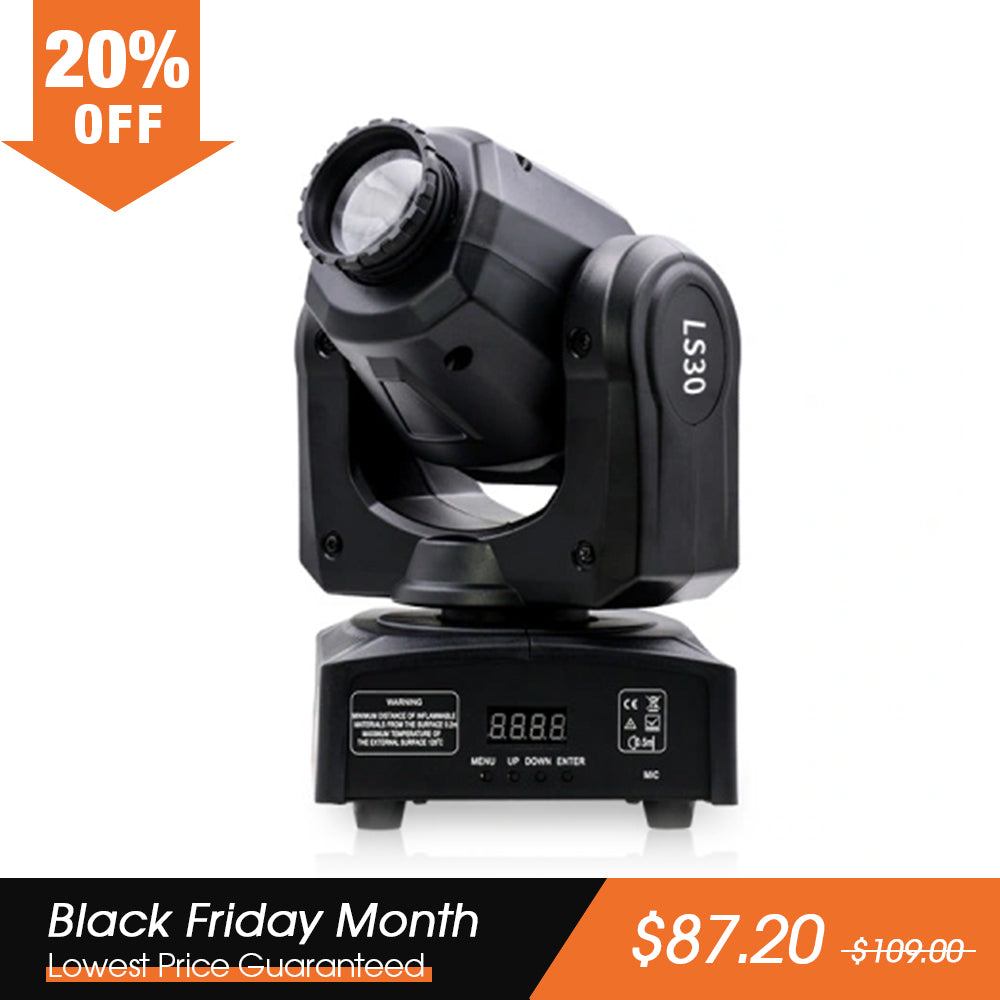 Betopper LS30 30w LED Mini Moving Head Stage Light