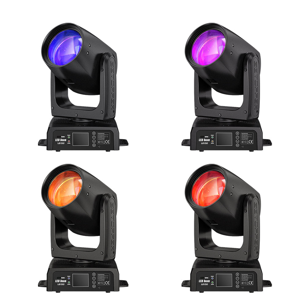 Betopper 150W LED Beam Moving Head Light (4pcs)