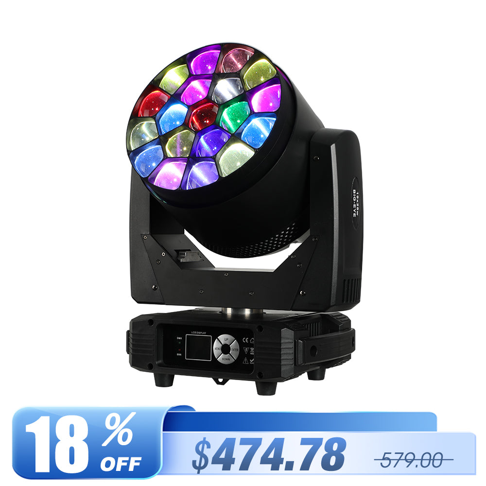 Betopper LM1925 19x25W Moving Head LED Stage Light