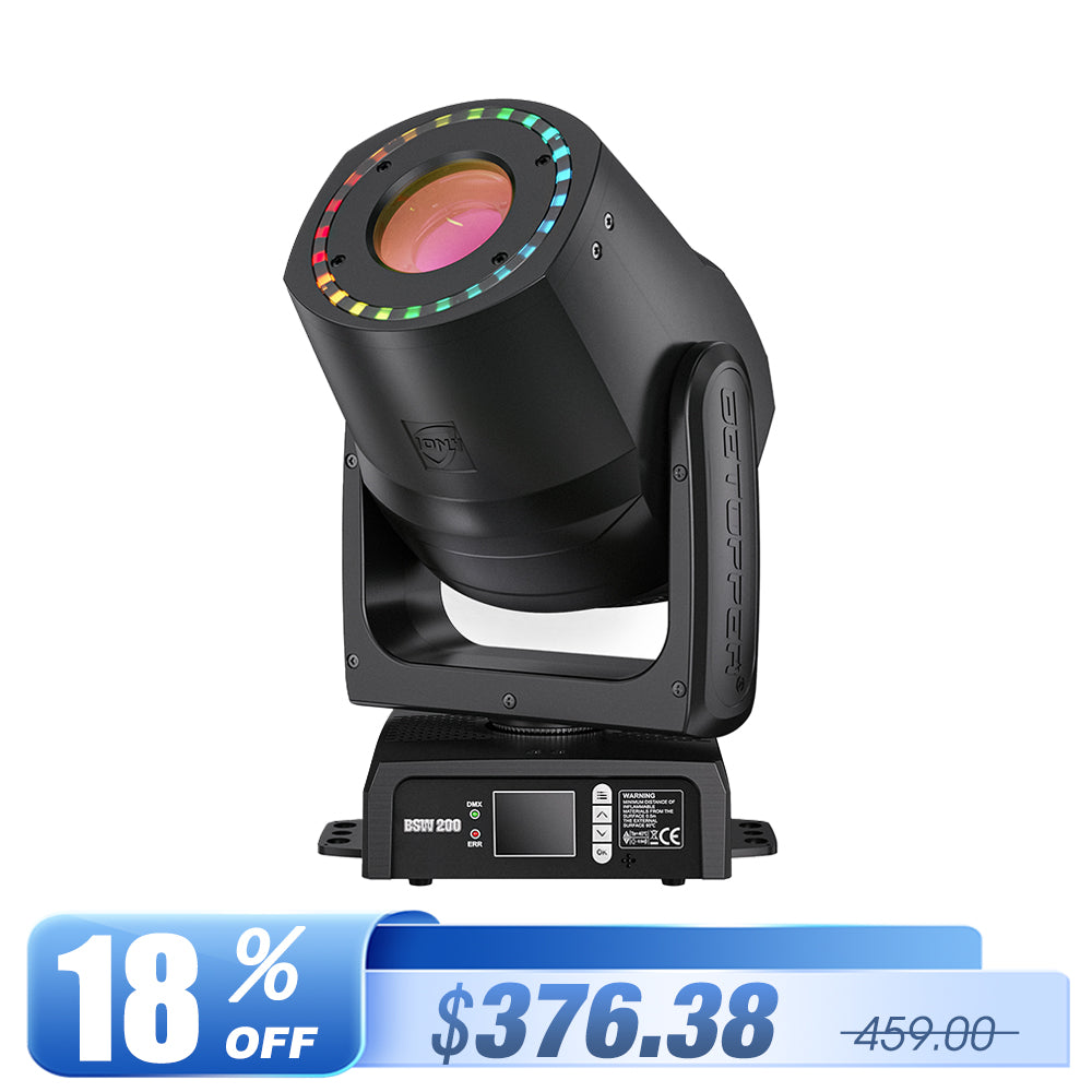 Betopper BSW200 200w Spot Beam Wash Hybrid Moving Head Light