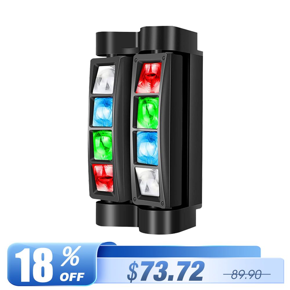 Betopper LM30A 8x3W Mini Spider Moving Head Stage Light