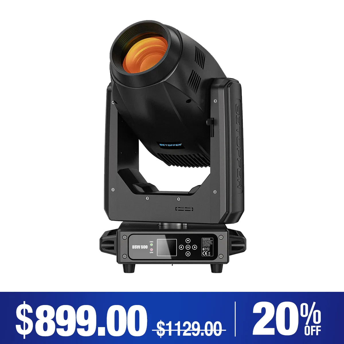 Betopper BSW500 500W CMY + CTO Spot Beam Wash Hybrid Moving Head Light