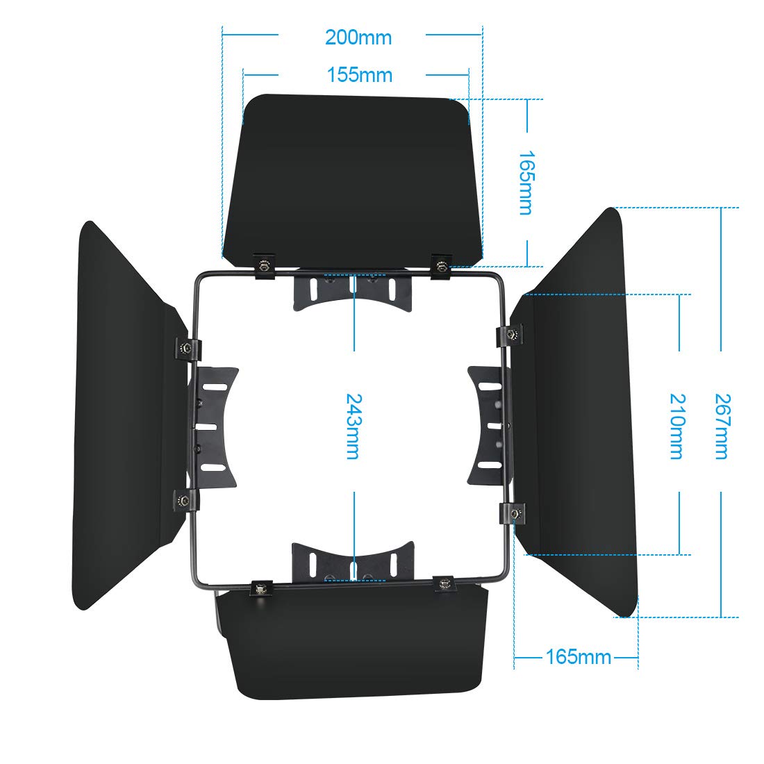 Porte de grange lumineuse Betopper COB