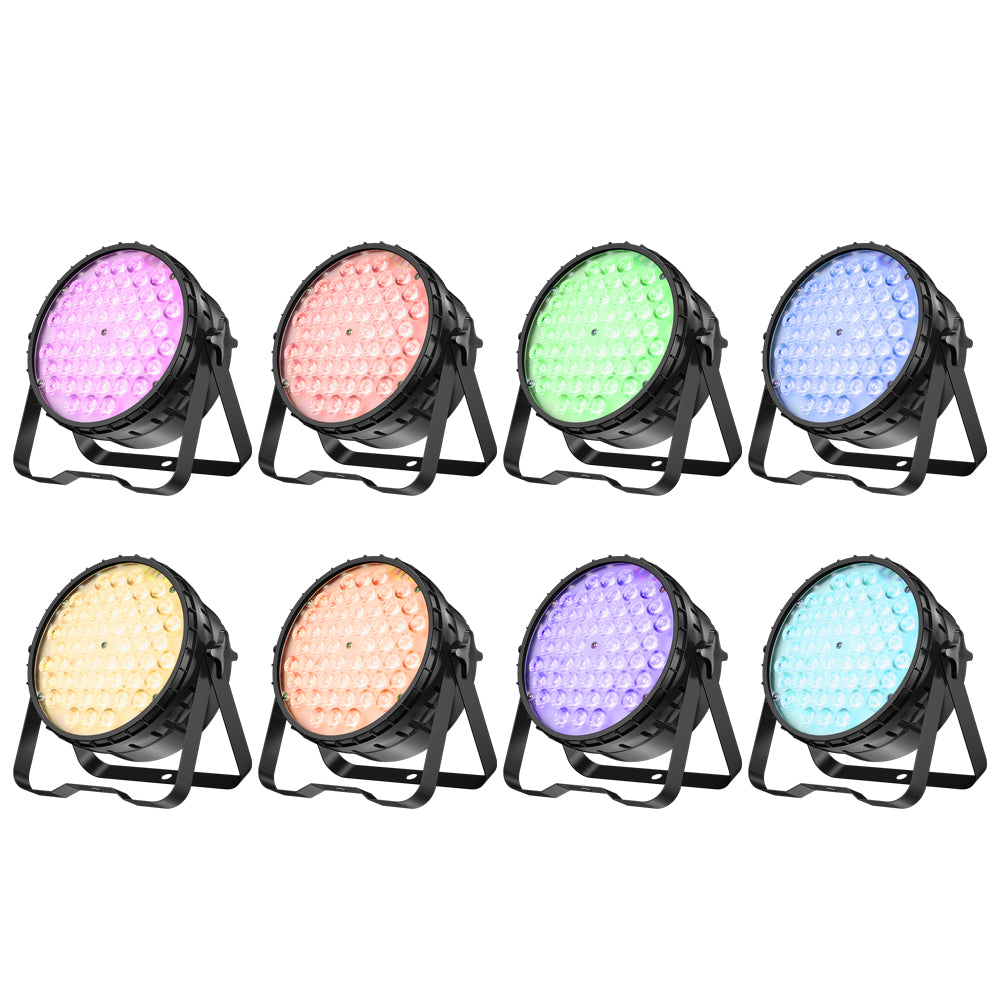 Betopper 54x4w RGBW 4-in-1 High CRI Par Light (8PCS)