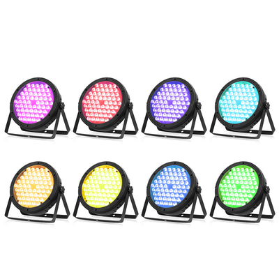 Betopper LPC120 60×2W RGBW DJ Wedding PAR Lights  (8pcs)