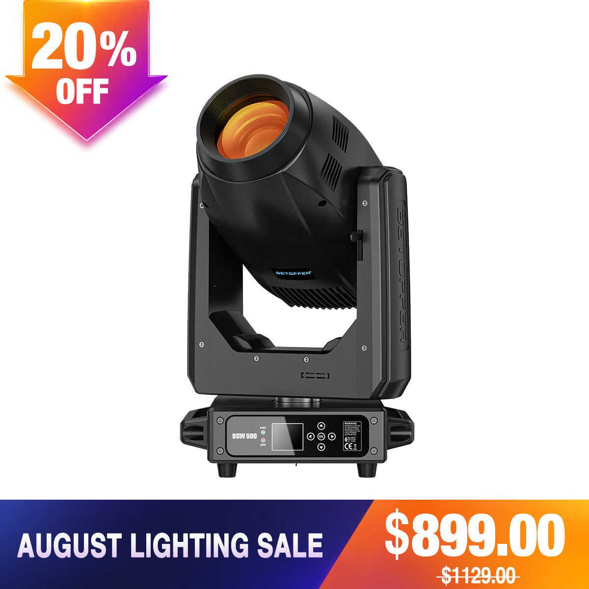 Betopper BSW500 500w Spot Beam Wash Hybrid Moving Head Light
