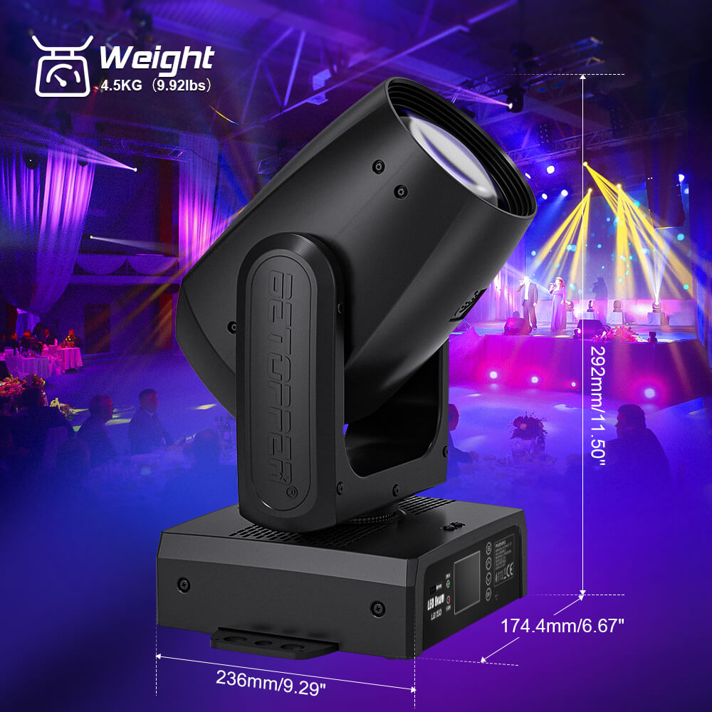 Betopper 150W LED Beam Moving Head Light